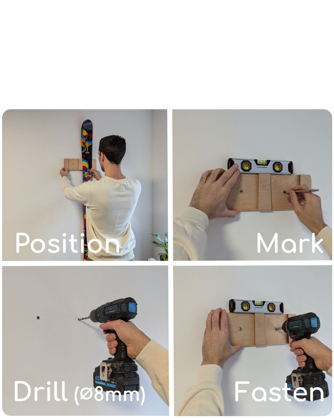 Custom Classic Ski mount