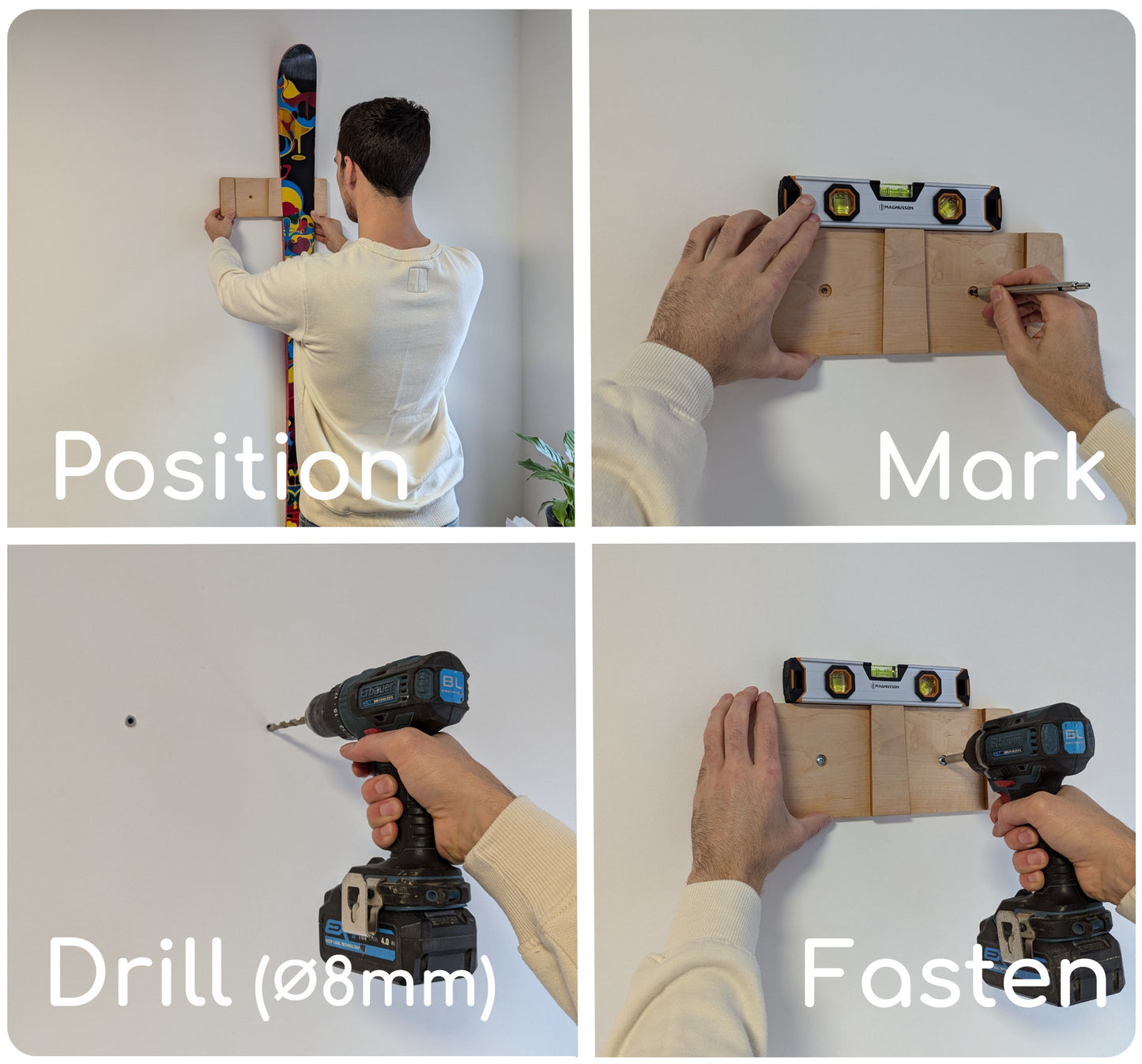 FLEX Ski mount - PRE SALE ORDERS